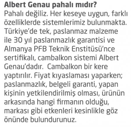 Albert Genau Pahalımıdır?